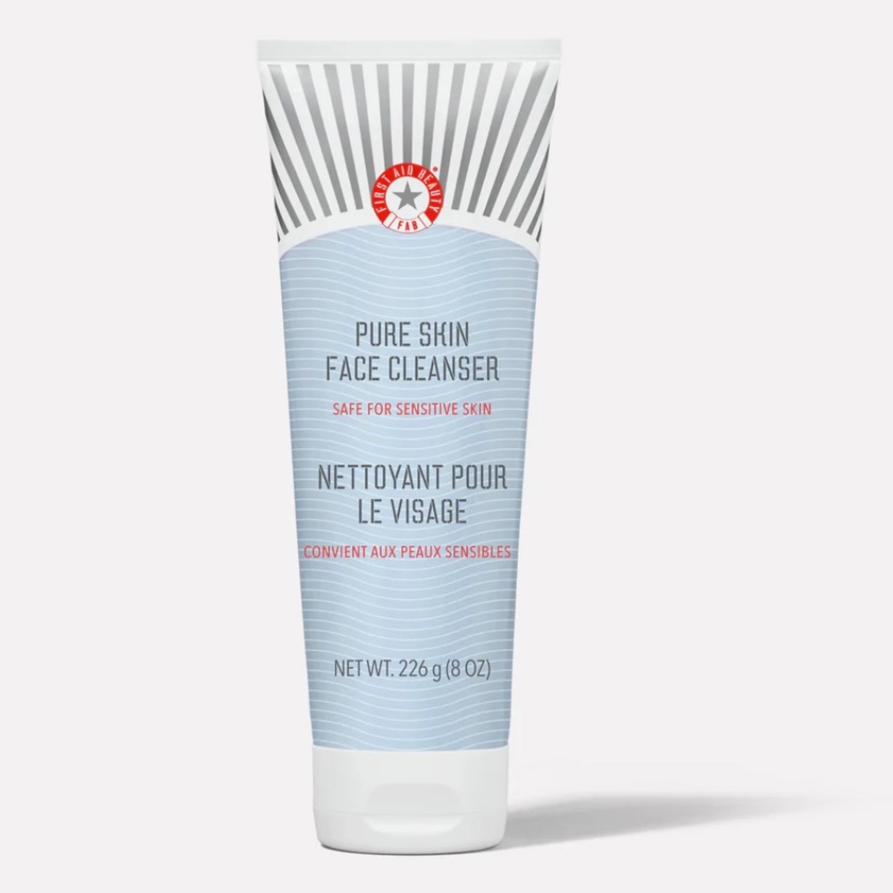 First Aid Beauty Pure Skin Face Cleanser 8 oz - Sealed